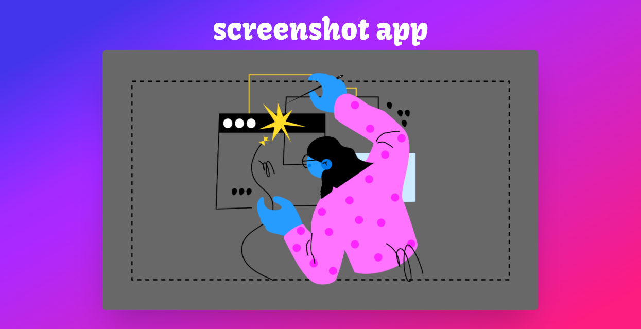 Screenshot App responsive