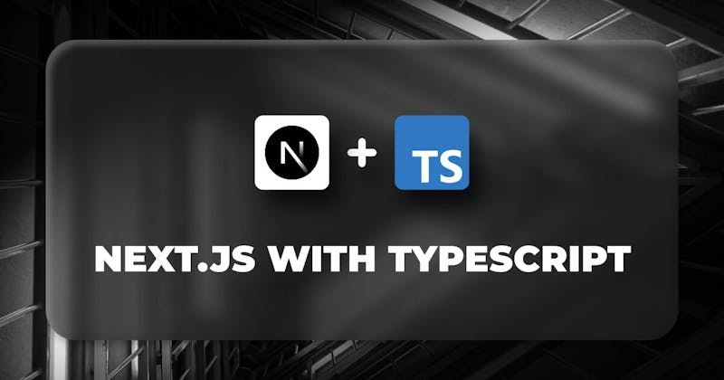 How Start use Typescript with Next.js project